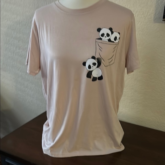 Tops - Panda Pocket Tee